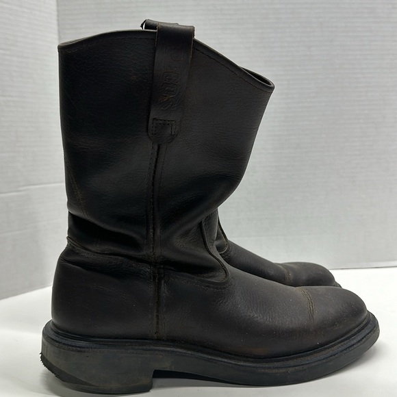Red Wings Boots Super Sole 11" Soft Toe Pull On Work Boot 1159 Men's Size 8.5 D - Picture 1 of 9